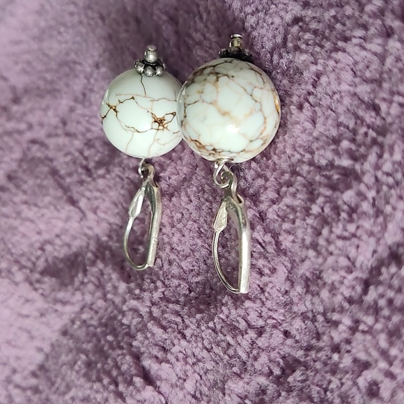 Earrings,925,coral - Picture 1 of 5